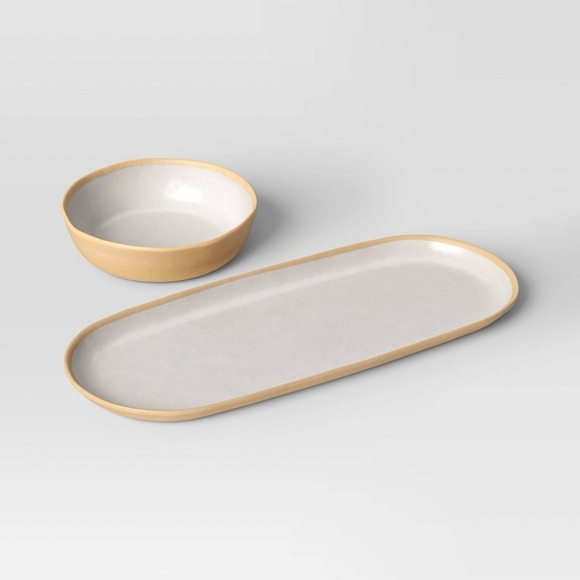 Melamine Serving Platter Set Ivory - Threshold™ - Picture 1 of 1
